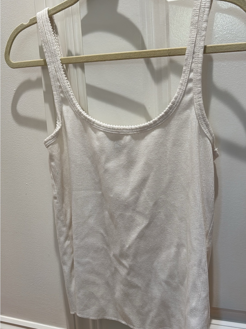 Tuckernuck pointelle tank